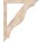 Ekena Millwork Funston Traditional Smooth Bracket, Douglas Fir, 3 1/2"W x 40"D x 48"H BKT04X40X48FST01SDF - alternate 2